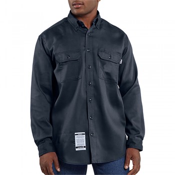 FLAME RESISTANT WORK-DRY LIGHTWEIGHT TWILL SHIRT